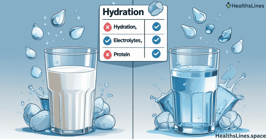 Is Milk More Hydrating Than Water