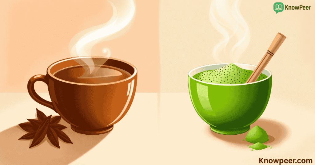 Hojicha vs Matcha
