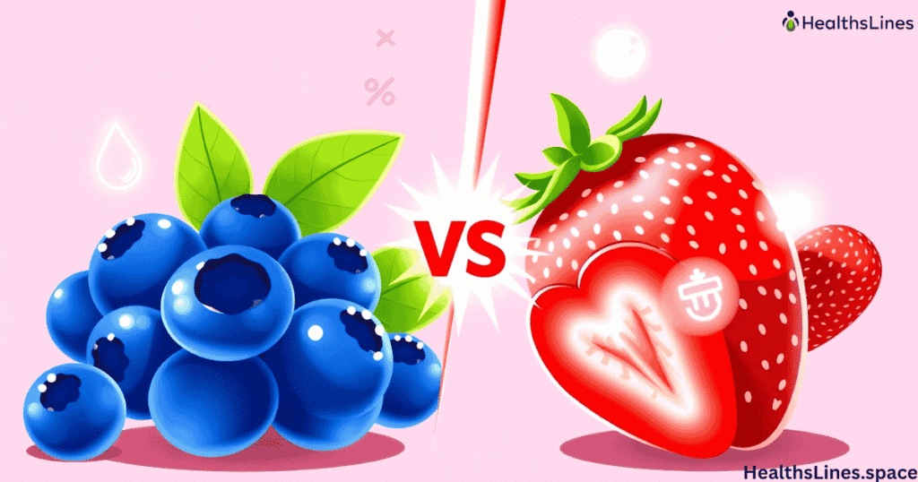Blueberries vs Strawberries