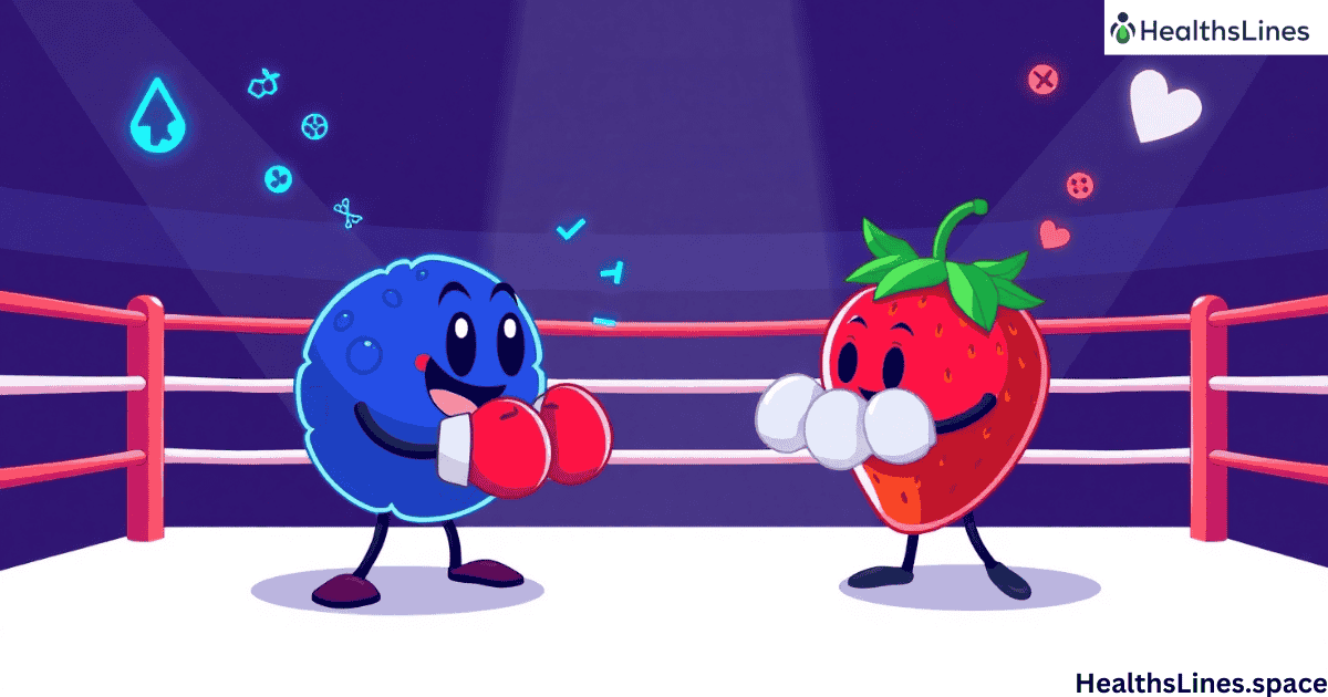 Blueberries vs Strawberries