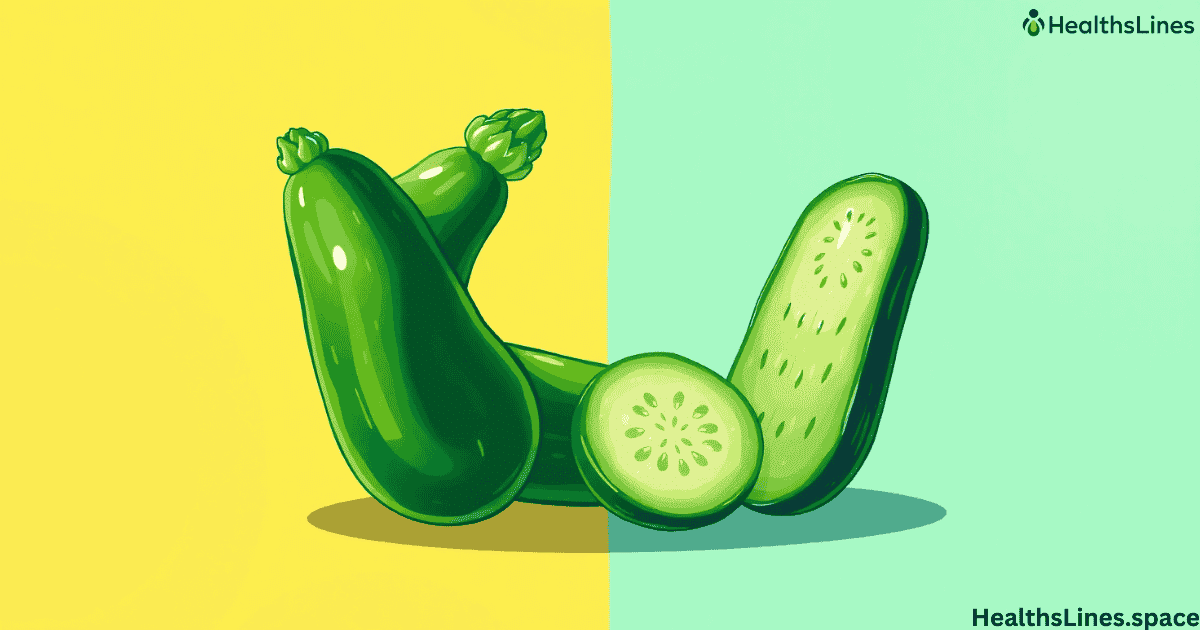 Zucchini vs Cucumber