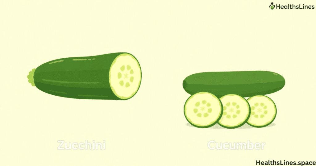 Zucchini vs Cucumber