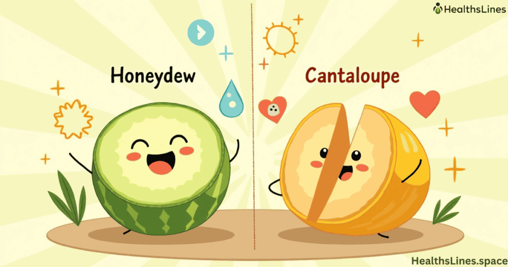Honeydew vs Cantaloupe