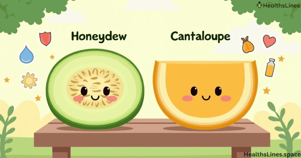 Honeydew vs Cantaloupe