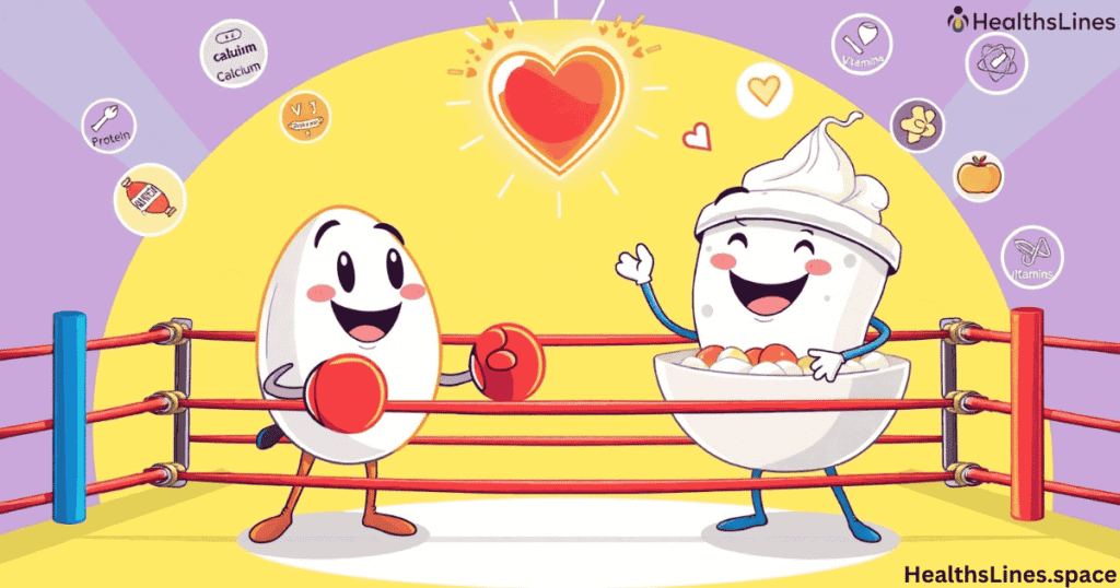 Eggs vs Cottage Cheese