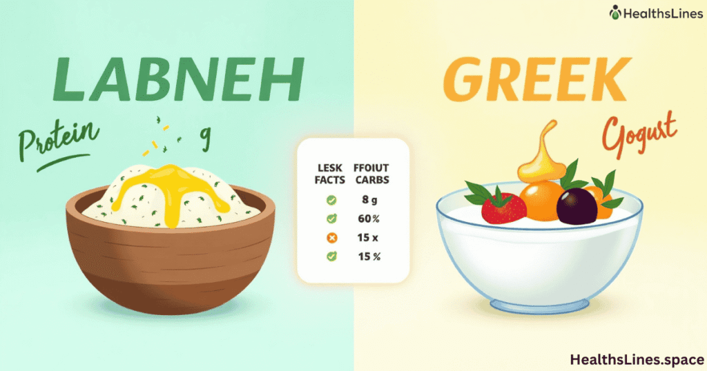 Labneh vs Greek Yogurt
