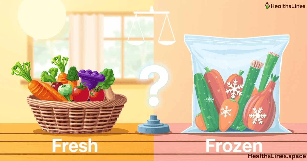 Fresh vs Frozen Vegetables