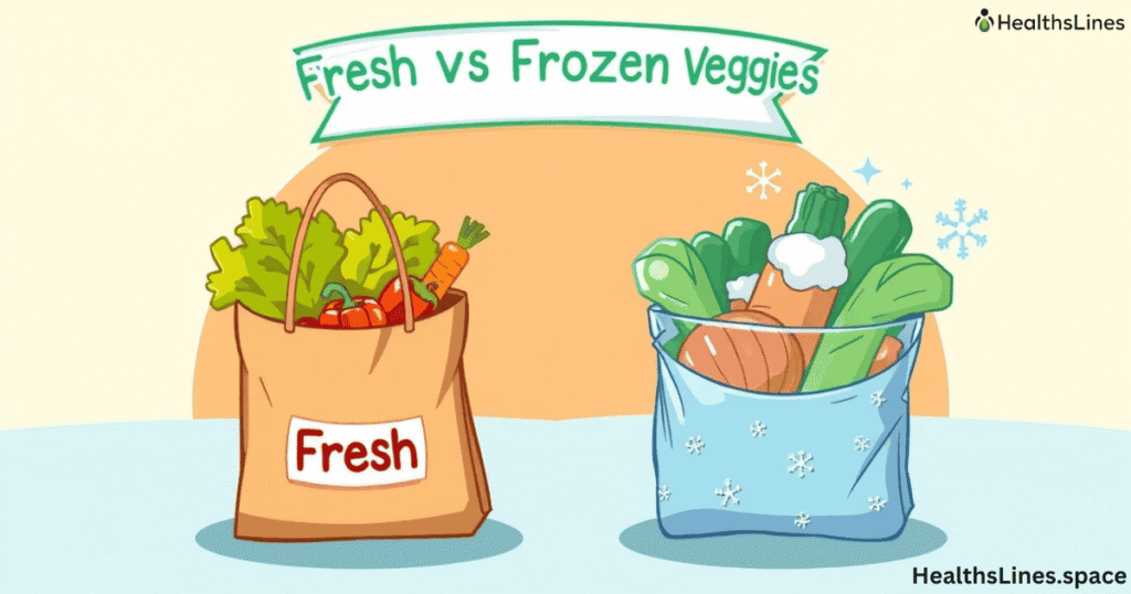 Fresh vs Frozen Vegetables