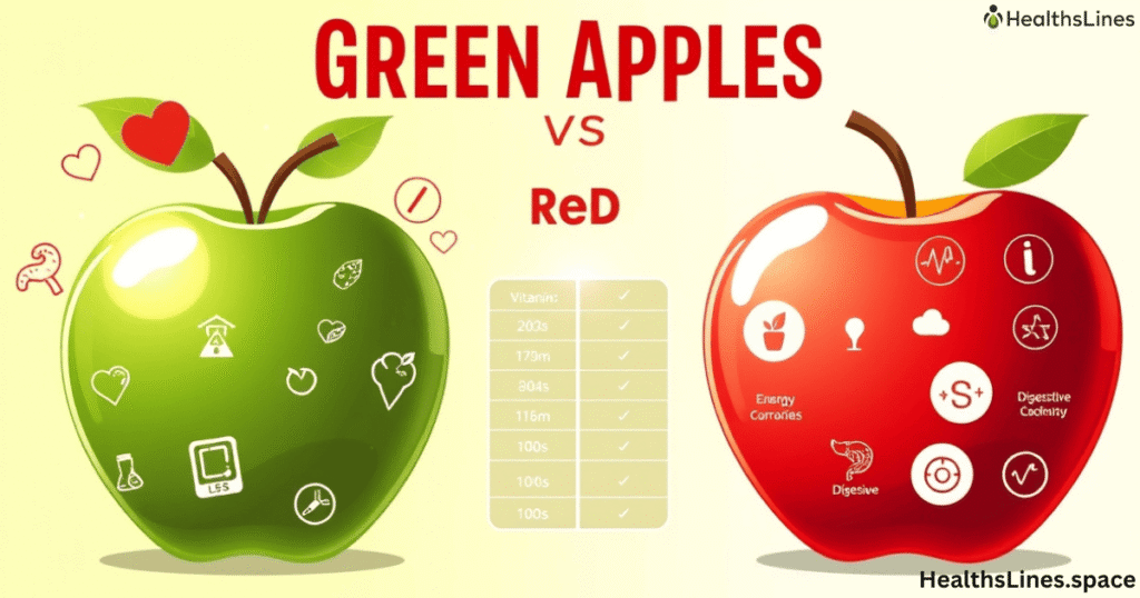 Green Apples vs. Red Apples