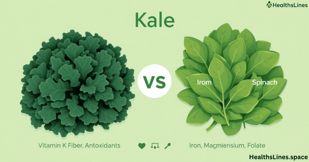 Kale vs Spinach