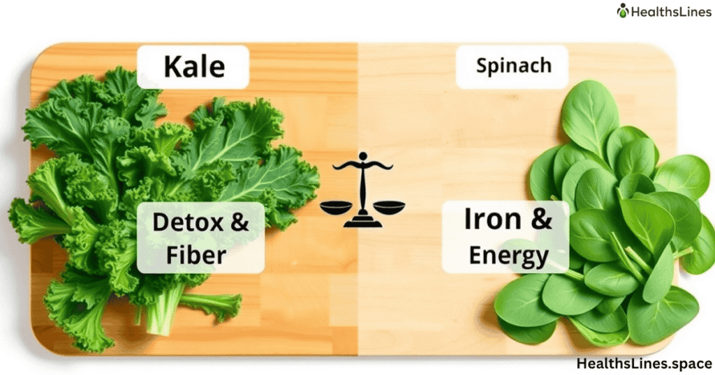 Kale vs Spinach