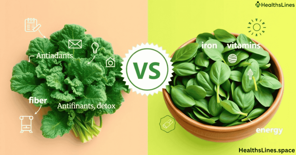 Kale vs Spinach